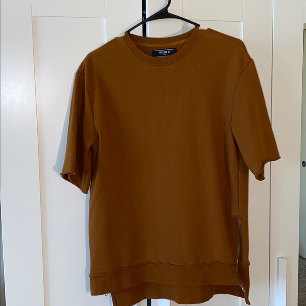 Forever 21 Men: Pull over sweater with side zip
